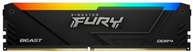 DDR4 16GB KINGSTON 3200MHZ CL16 FURY BEAST RGB